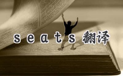 Seats的多种英文翻译：揭秘不同语境下的最佳表达