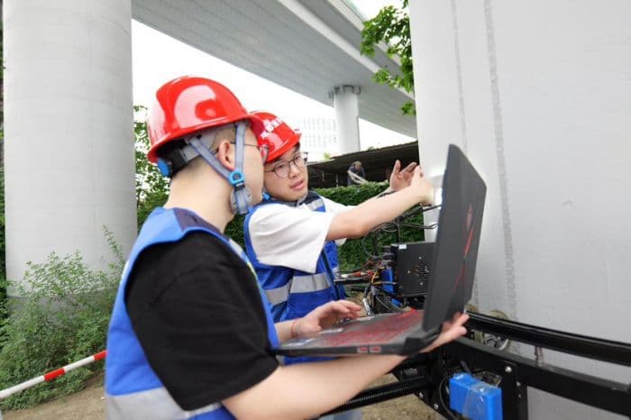 黑科技助力桥梁检测 细心守护城市安全