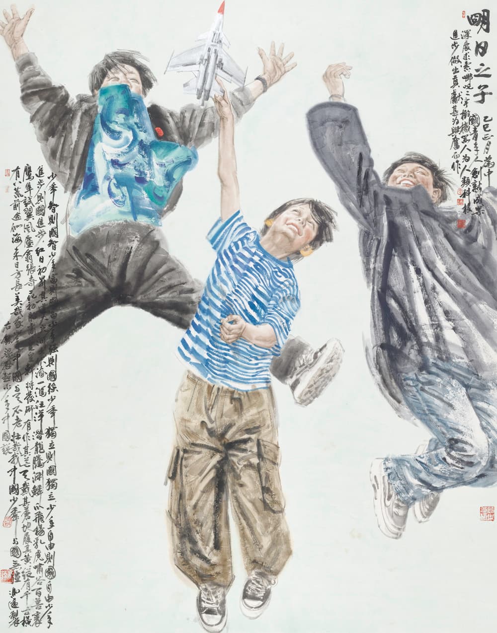 在影像洪流中重构艺术史诗 | 中国人物画创作的时代精神与语言革新