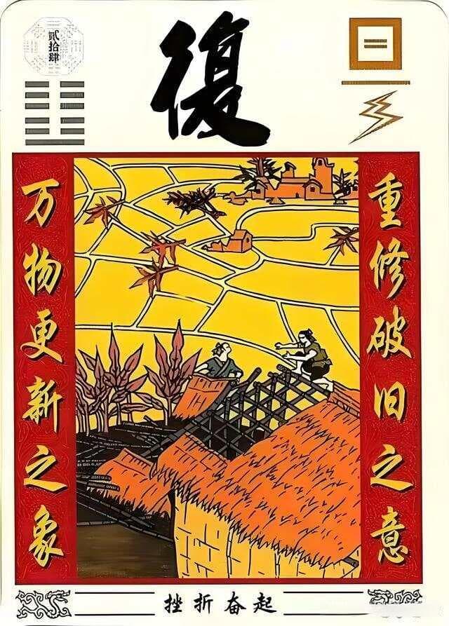地雷复卦：《易经》中的希望与新生