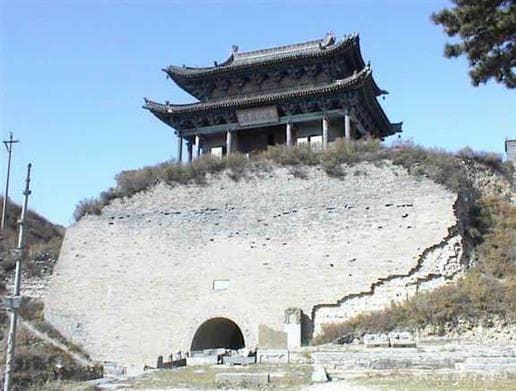 山西晋城长城的西北三关：雁门关、宁武关和偏关