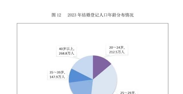 结婚人数最多的年龄段，是20-24岁还是25-29岁还是30-34岁？