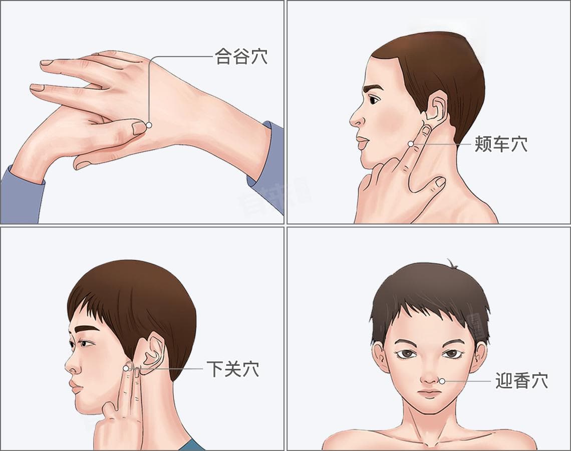 冬季养肾正当时，合谷穴+颊车穴巧治牙痛