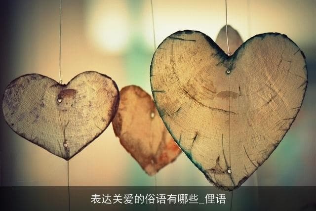 表达关爱的俗语有哪些？这些经典语句温暖人心
