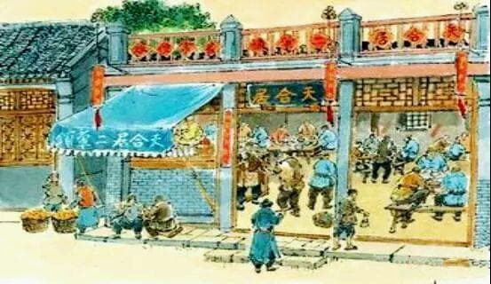 民国时期北京老百姓下馆子：从切面铺到大酒缸的饮食文化