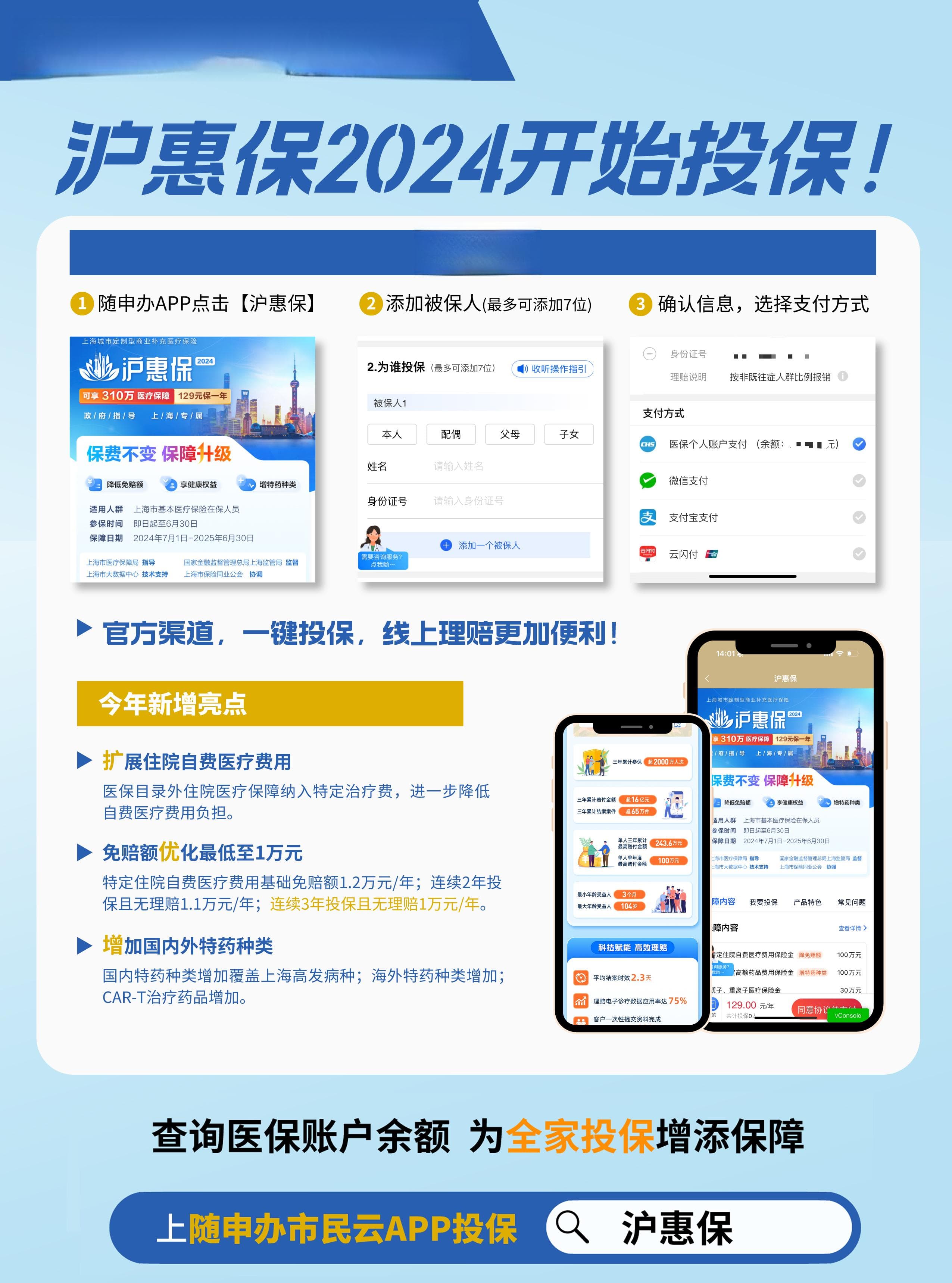 “沪惠保”理赔全解析：哪些费用可以报销？哪些不能报？