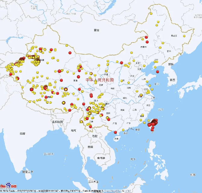 2024年度地震活动盘点：全球发生88次6.0级以上地震