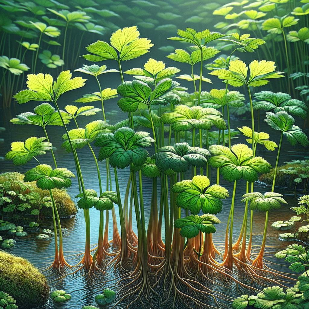 水芹：清新自然的湿地精灵