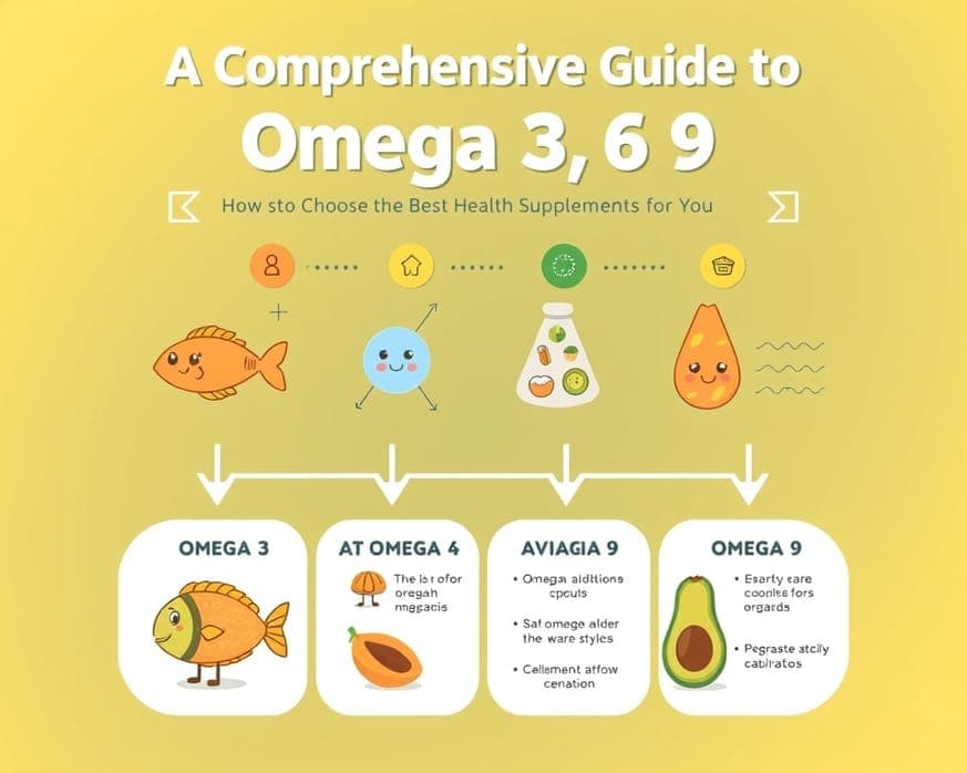Omega 3 6 9的全面解析：如何选择最合适的健康补充品