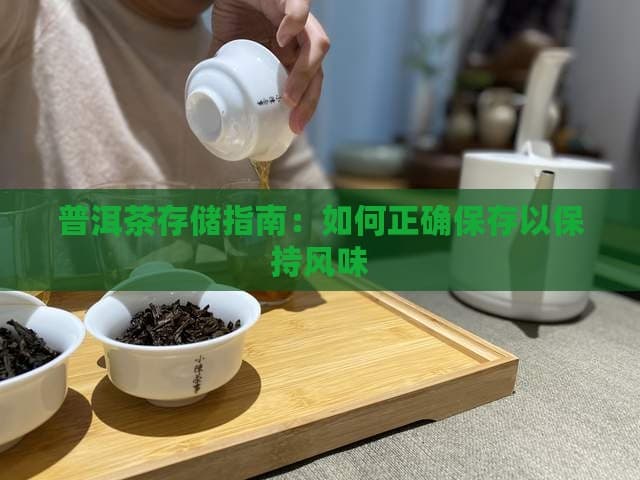 普洱茶存储指南：如何正确保存以保持风味