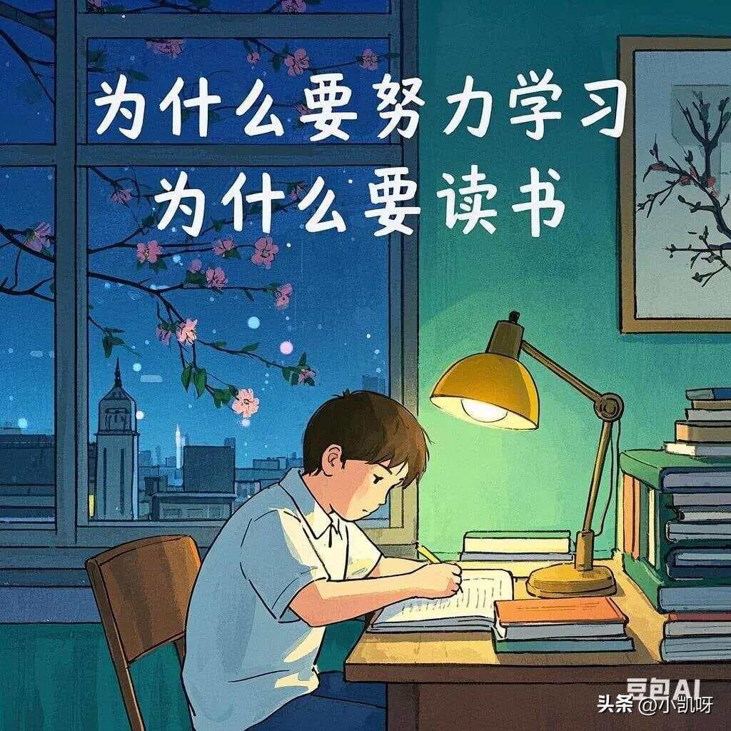 为什么要努力学习，为什么要读书