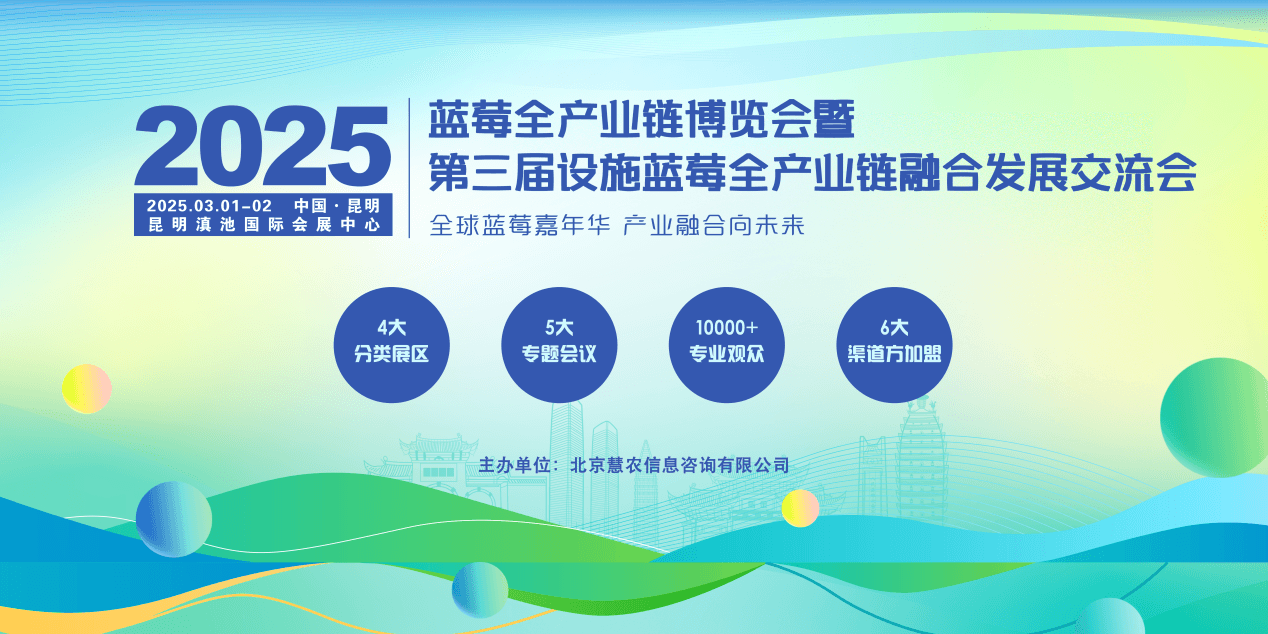 小蓝莓大产业，蓝莓全产业链博览会即将举办