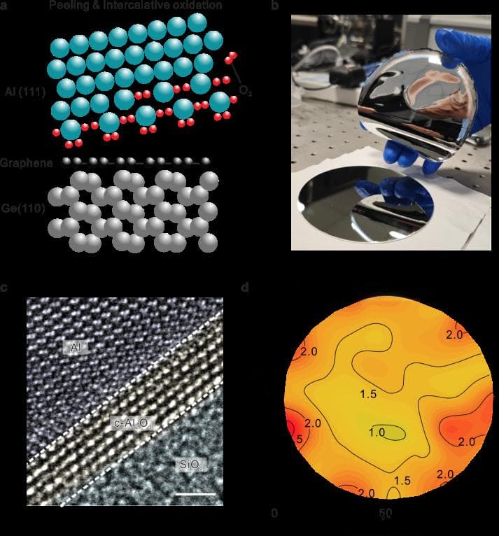 中国科学家成功开发二维集成电路关键材料，突破低功耗芯片技术瓶颈