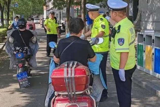为了安全，交警严查改装电动车，但有 3 个改装是合法的