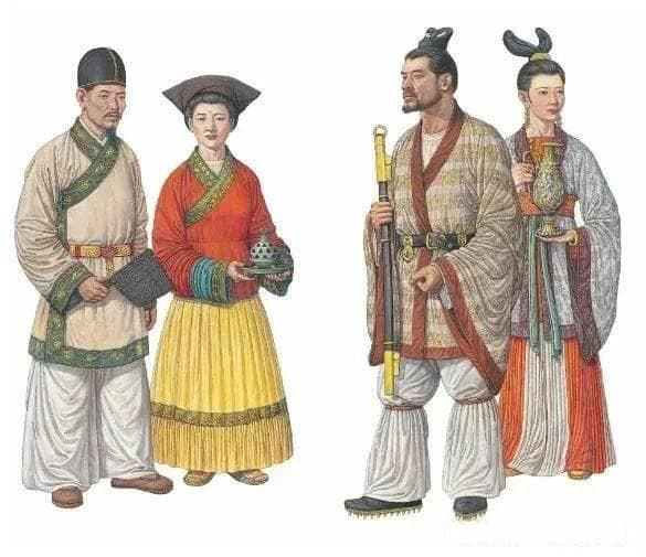 满服和汉服对比，缺乏优雅和灵动，这下知道为啥清朝人那么丑了