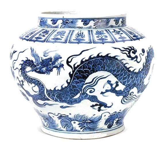 元明清龙纹瓷器：从三爪到五爪的皇权见证