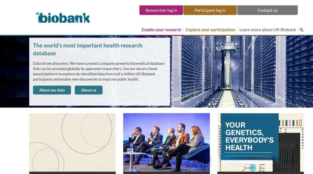 Science子刊 | UKB数据库的前瞻性研究设计和数据分析