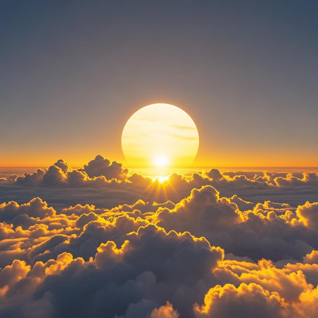 揭秘太阳幻觉：地平线附近的太阳为何看起来更大？