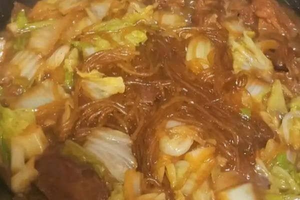 白菜粉丝的家常做法