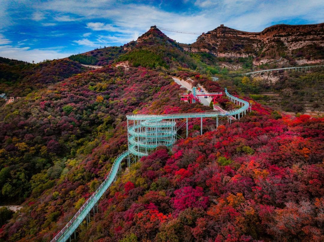 博山红叶地图出炉，等你来打卡！