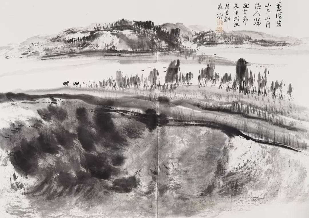 于清雅间寻古韵，于笔墨中见乾坤——评点邓加强新文人画