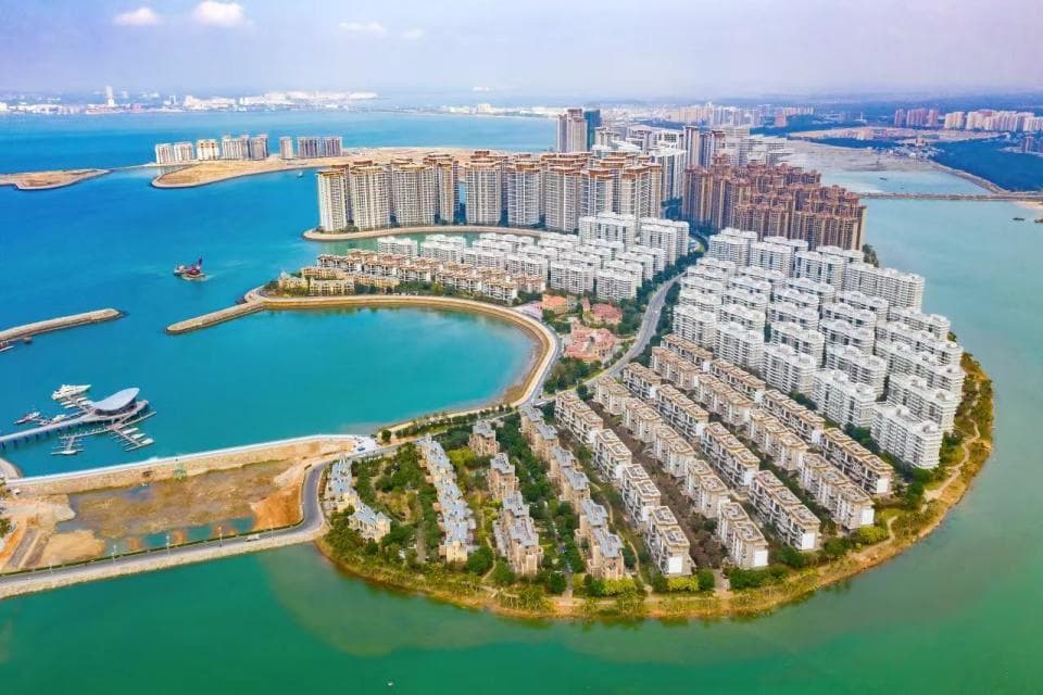 春节海南海花岛楼市冷暖：别墅月租1.5万，二手房低至7000元/平