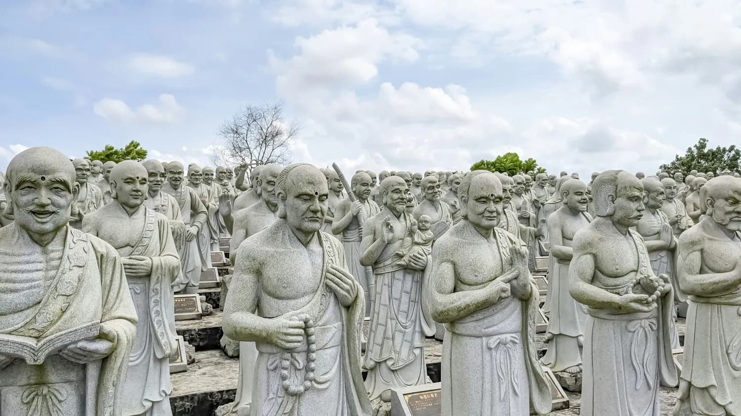 石雕十八罗汉：谁是你心中的C位？