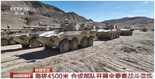 中型装甲合成营全要素战斗演练：攻防一体的实战磨砺