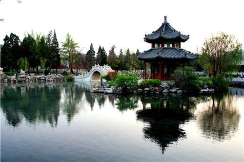 走进保定古莲花池，邂逅醉人美景，品味城市内涵