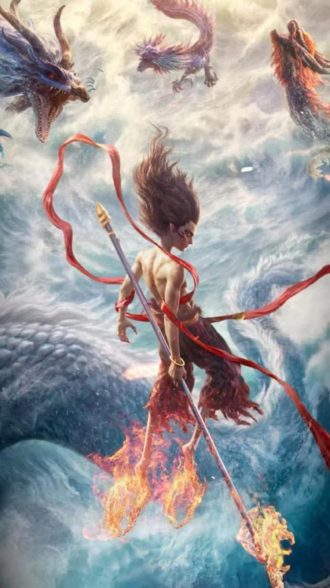 哪吒之魔闹海：神话重构与社会镜像的双重狂欢