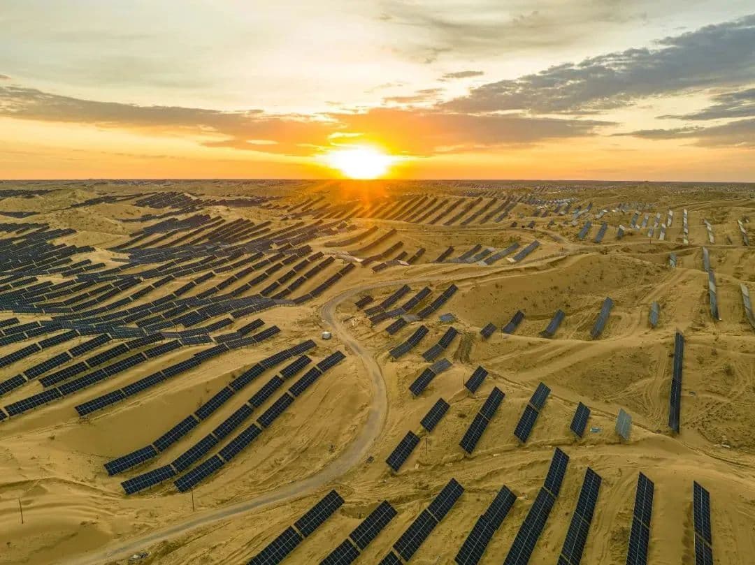 打造绿色引擎，我国西部“沙戈荒”新能源基地建设提速！
