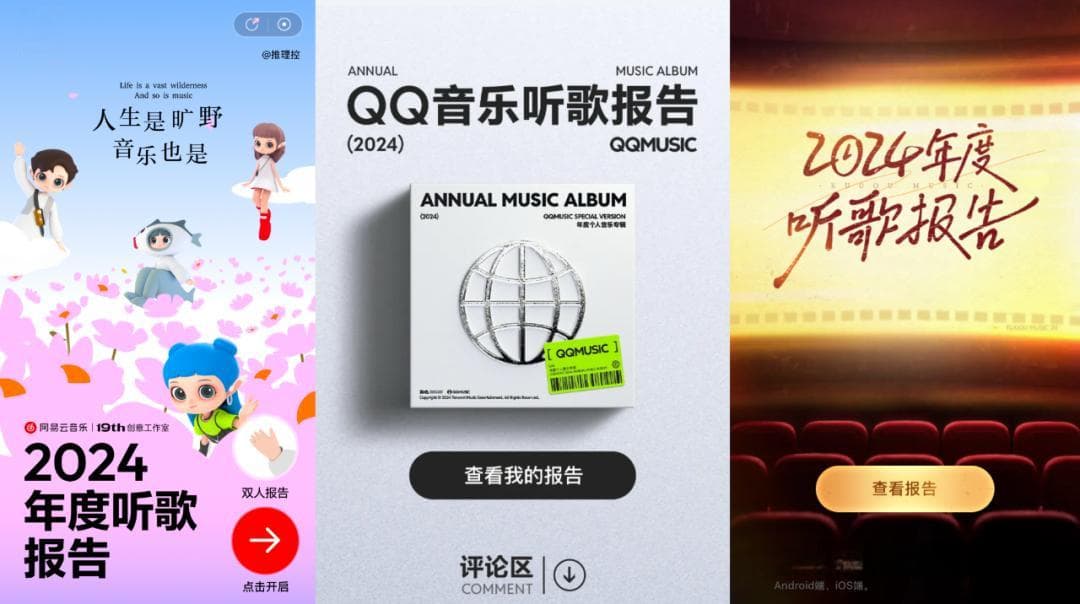 藏在“听歌报告”后的音娱平台现况
