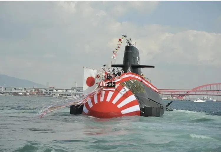 也许是世界最强常规潜艇—日本海自新一代潜艇雷鲸号开始海上实验