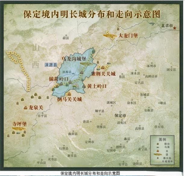 岁月镌刻的不朽传奇—涞源明长城