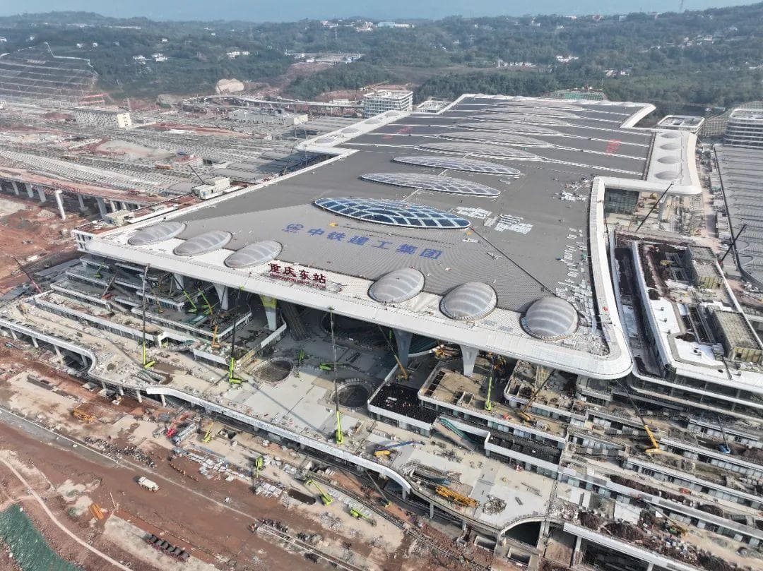 确保今年投用！重庆东站建设全面提速