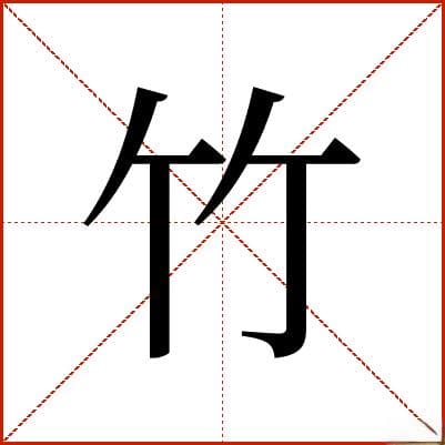 竹字详解：从字形到文化内涵