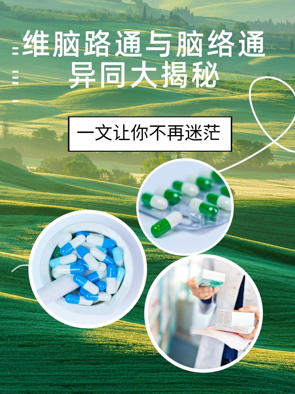 维脑络通与脑络通异同大揭秘，一文让你不再迷茫