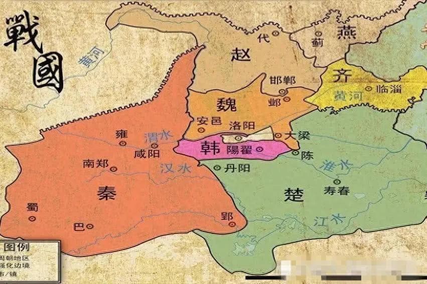 春秋战国之一霸主韩国：烽火173载、衰落与秦统一的历史激流