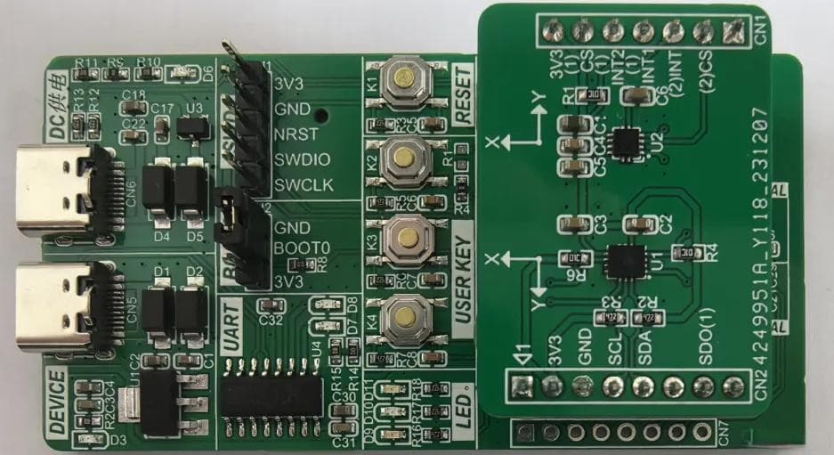 STM32+LSM6DSOW陀螺仪校准实战：使用MotionGC库实现高精度测量
