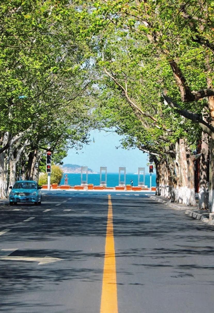 一路风景一路行，在威海的街头走一走