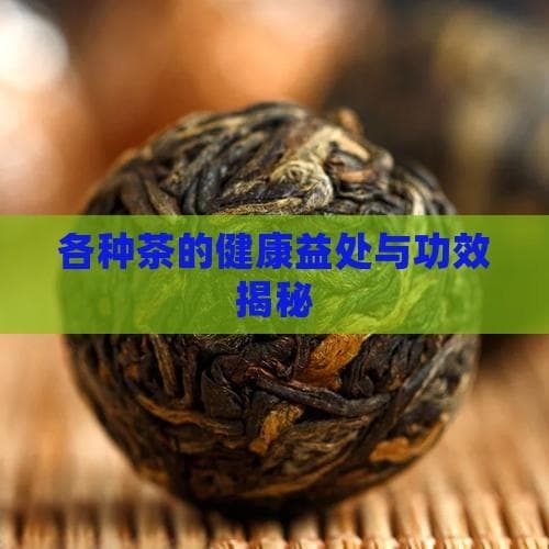 各种茶的健康益处与功效揭秘