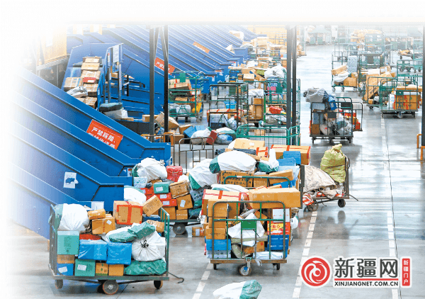 【拼在2024——热搜里的乌鲁木齐年度关键词②】乌鲁木齐快递业务全疆双第一的背后