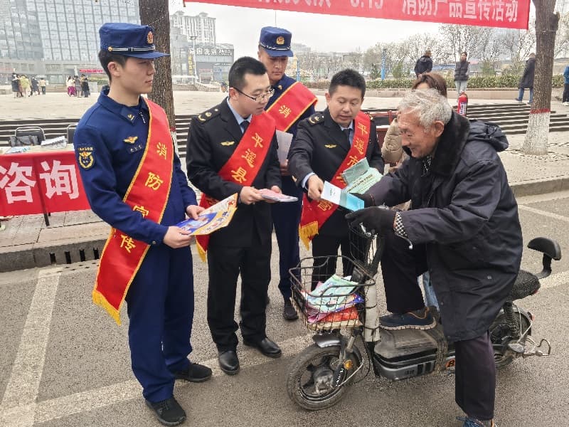 平遥县开展消防产品质量宣传活动：教你辨别假冒伪劣产品
