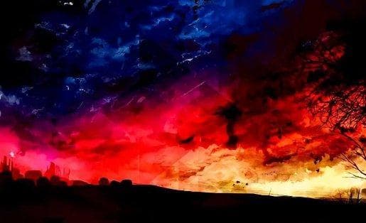 夕阳场景怎么画？一步步教你画一幅夕阳美景！