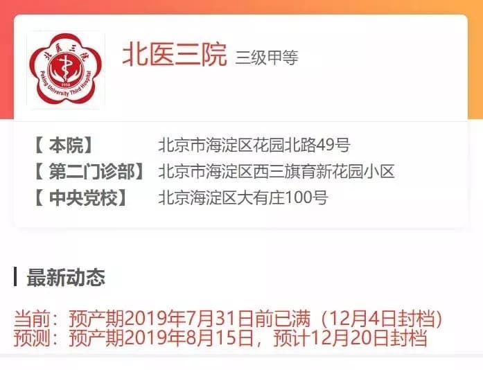 北京各大医院怀孕建档攻略
