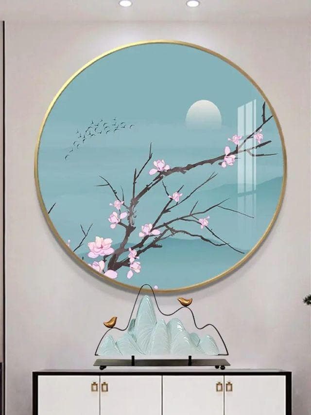 客厅的“南墙”，挂什么画好？中国历史文化中的客厅装饰传统！