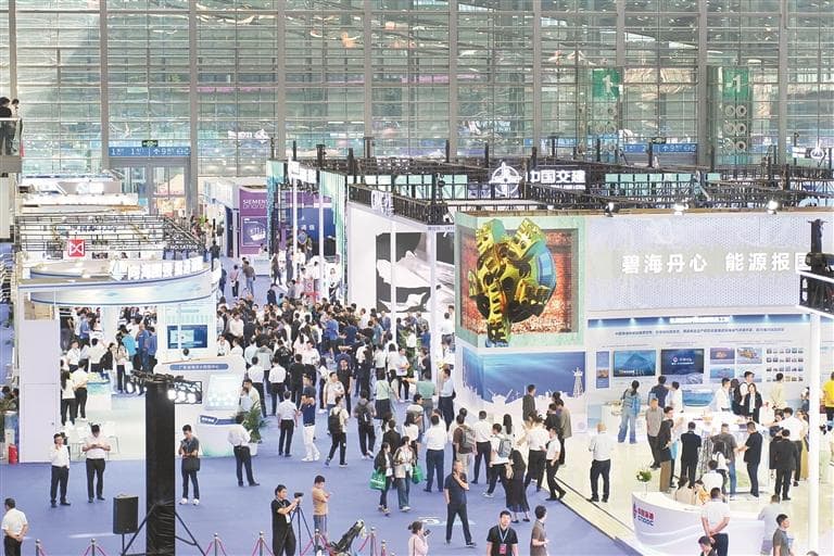 涉海龙头企业云集2024中国海博会 海洋硬核装备海了去了