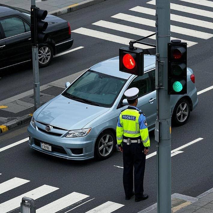 红绿灯掉头，要过斑马线吗？看看交警是什么说的！