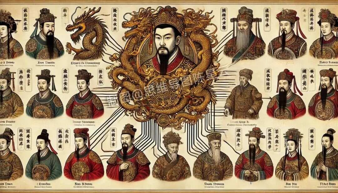 明朝十六位皇帝世系表及其重要历史事件