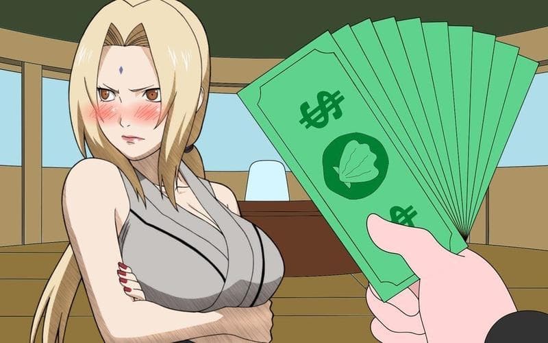 火影忍者同人纲手的感受：力量与柔情的交织